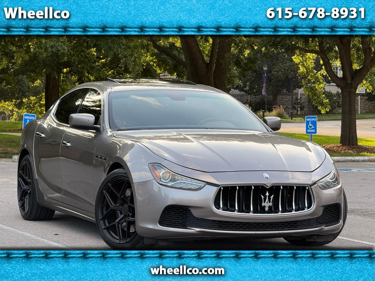 Maserati Ghibli S Q4 4D Sedan AWD 2016