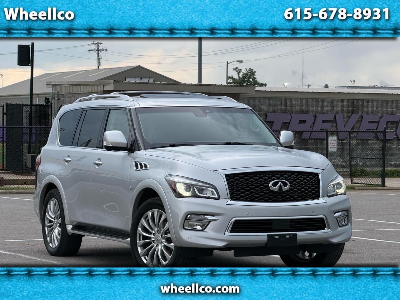 2017 Infiniti QX80 4D SUV AWD