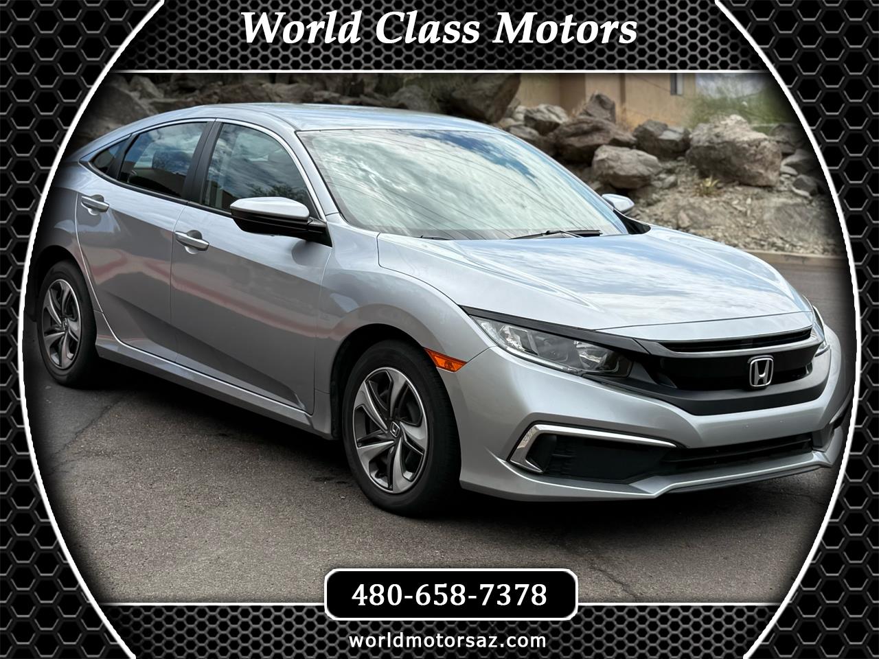2021 Honda Civic LX Honda Sensing Sedan CVT