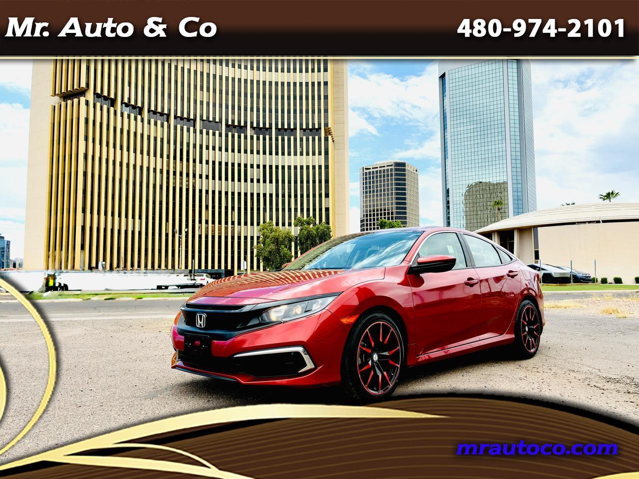 2020 Honda Civic LX Honda Sensing Sedan CVT