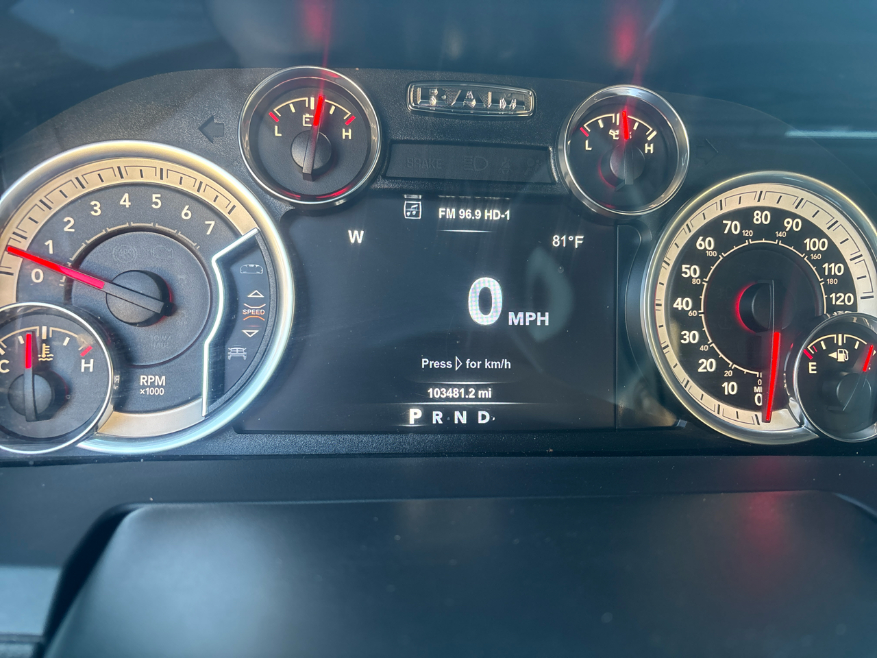 RAM 1500 Laramie Quad Cab 2WD 2018