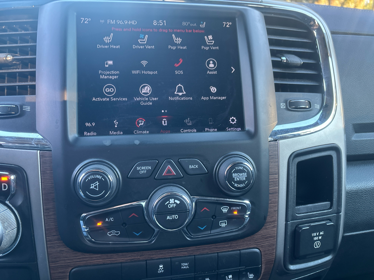 RAM 1500 Laramie Quad Cab 2WD 2018