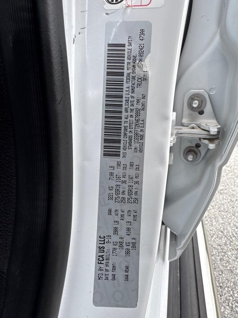 RAM 1500 Big Horn Crew Cab SWB 4WD 2019