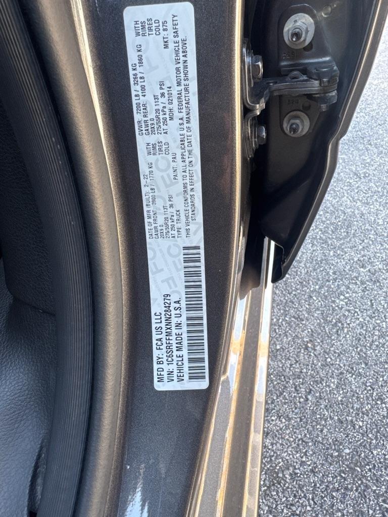 RAM 1500 Big Horn Crew Cab SWB 4WD 2022