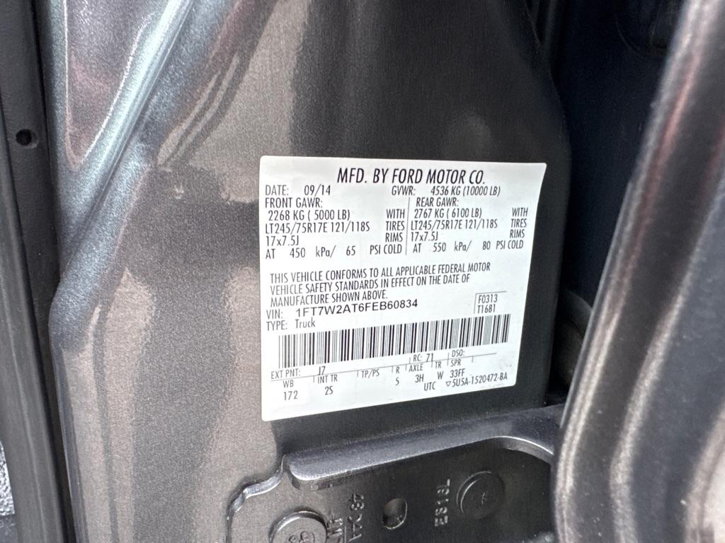 Ford Super Duty F-250 SRW XL Crew Cab 2WD 2015