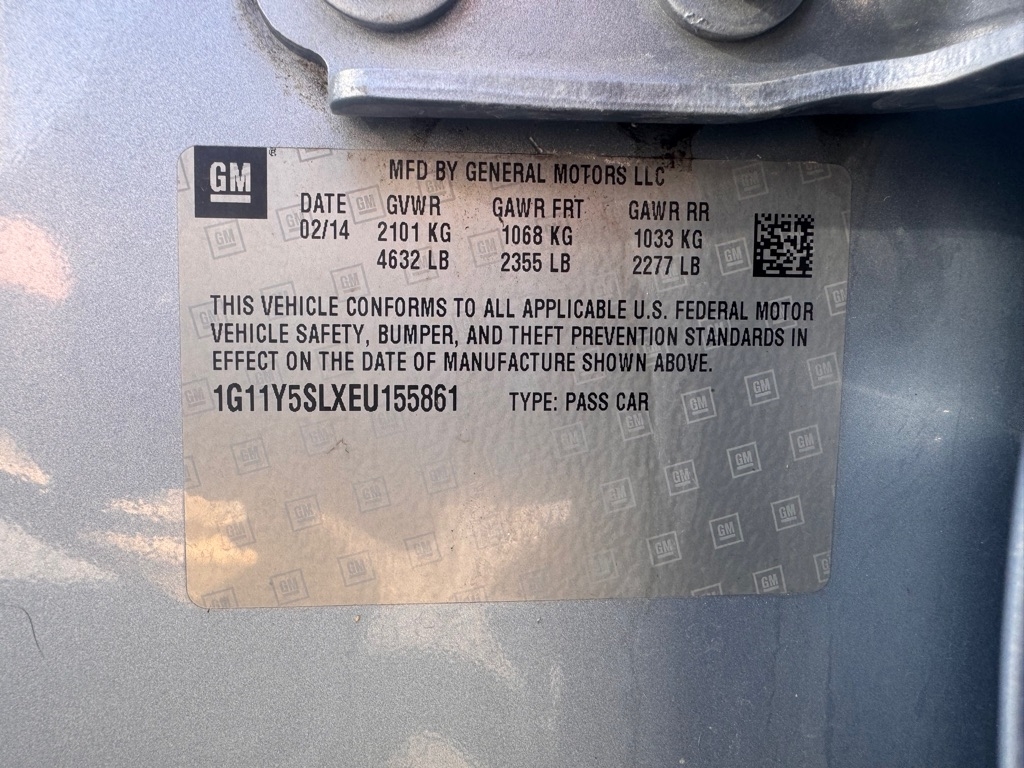 Chevrolet Impala LS 2014