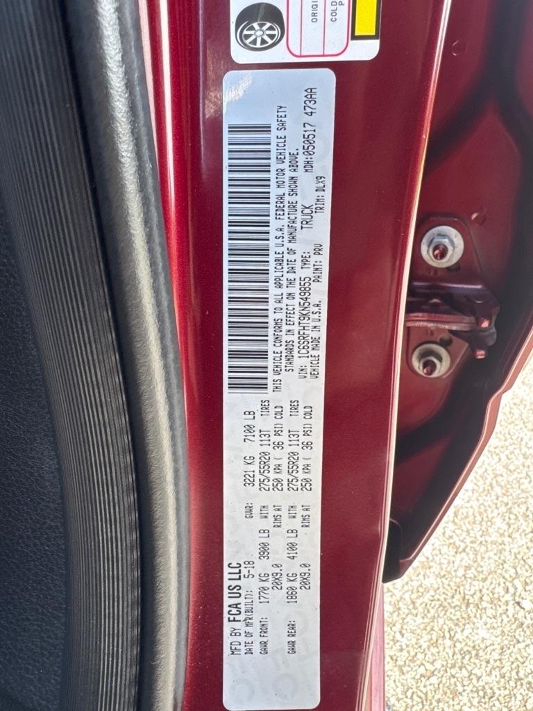 RAM 1500 Limited Crew Cab SWB 4WD 2019