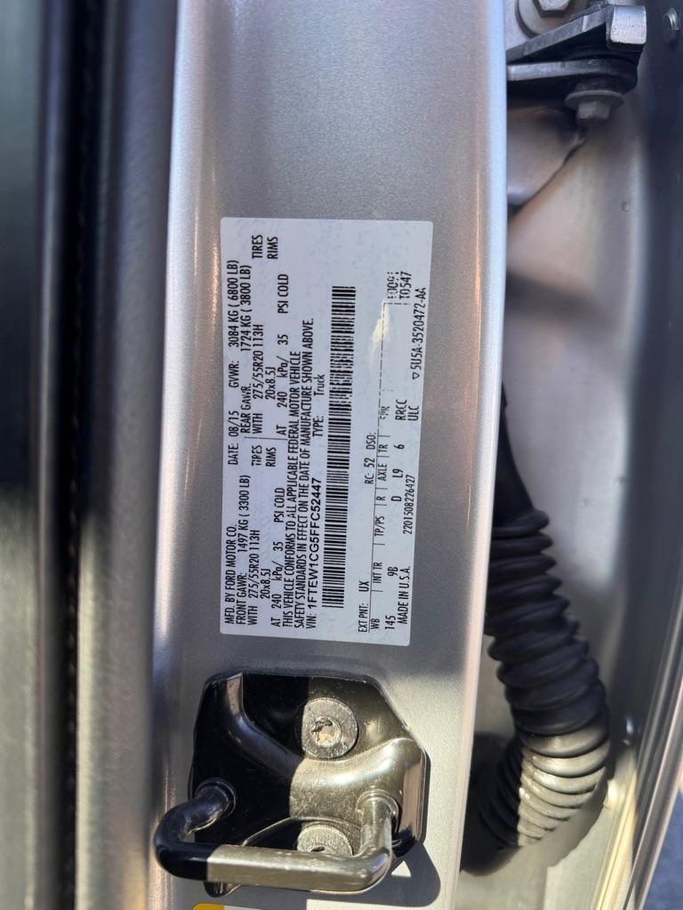 Ford F-150 XL SuperCrew 5.5-ft. Bed 2WD 2015