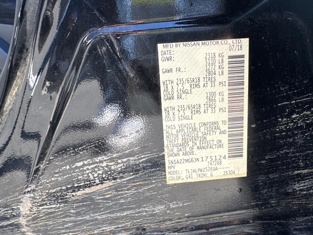 Nissan Murano S 2018