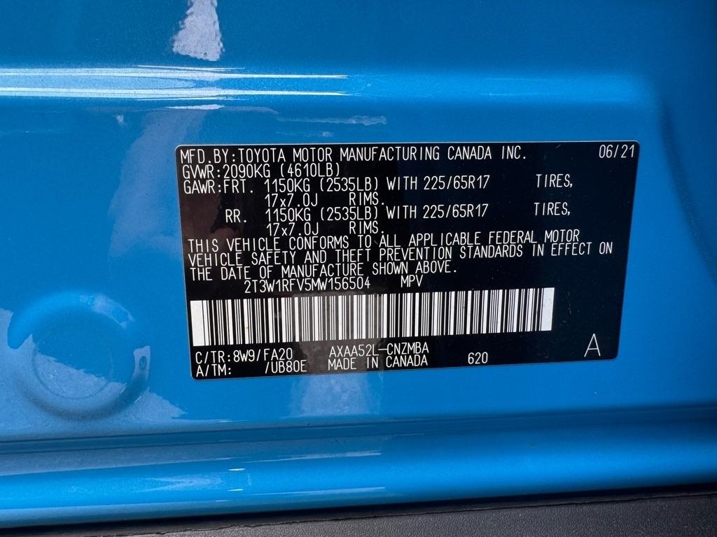 Toyota RAV4 XLE 2021