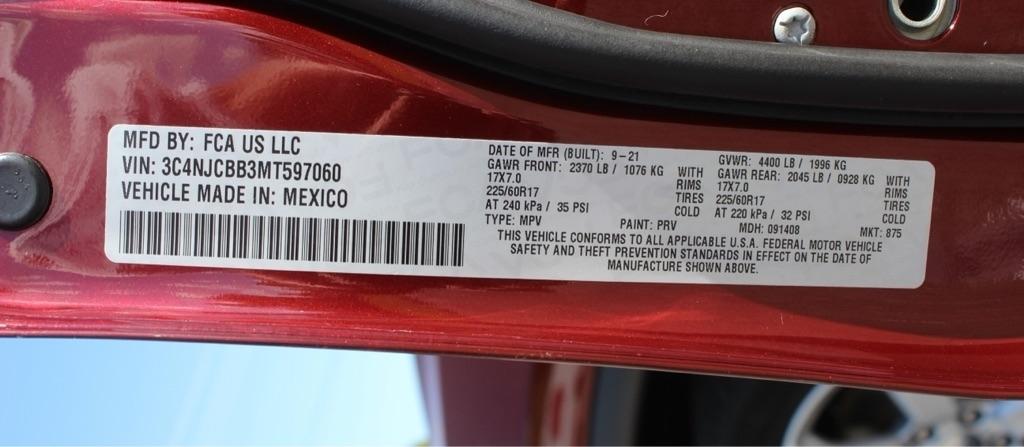 Jeep Compass Latitude FWD 2021