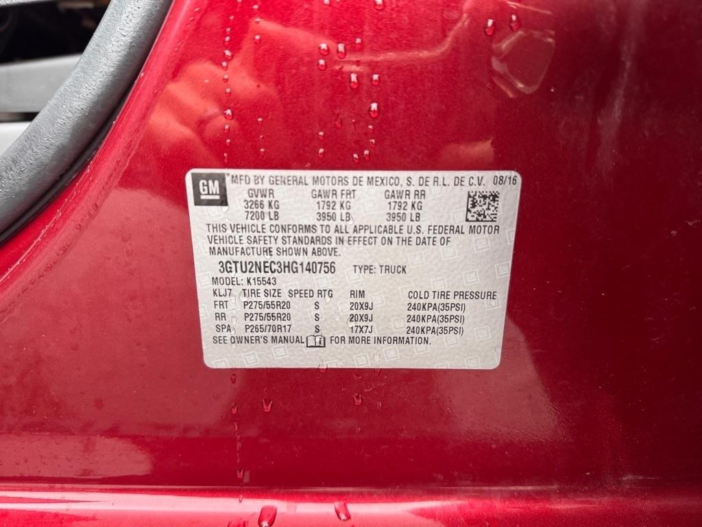 GMC Sierra 1500 SLT Crew Cab Long Box 4WD 2017