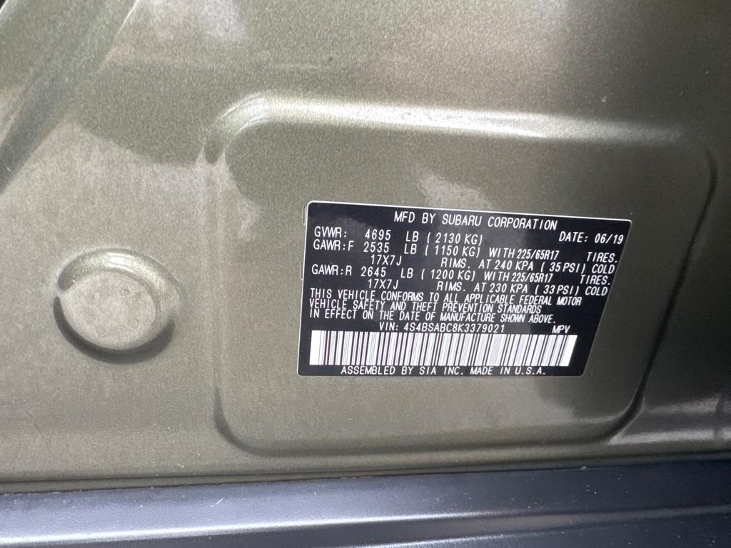 Subaru Outback 2.5i 2019