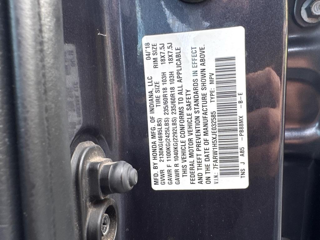 Honda CR-V EX 2WD 2018