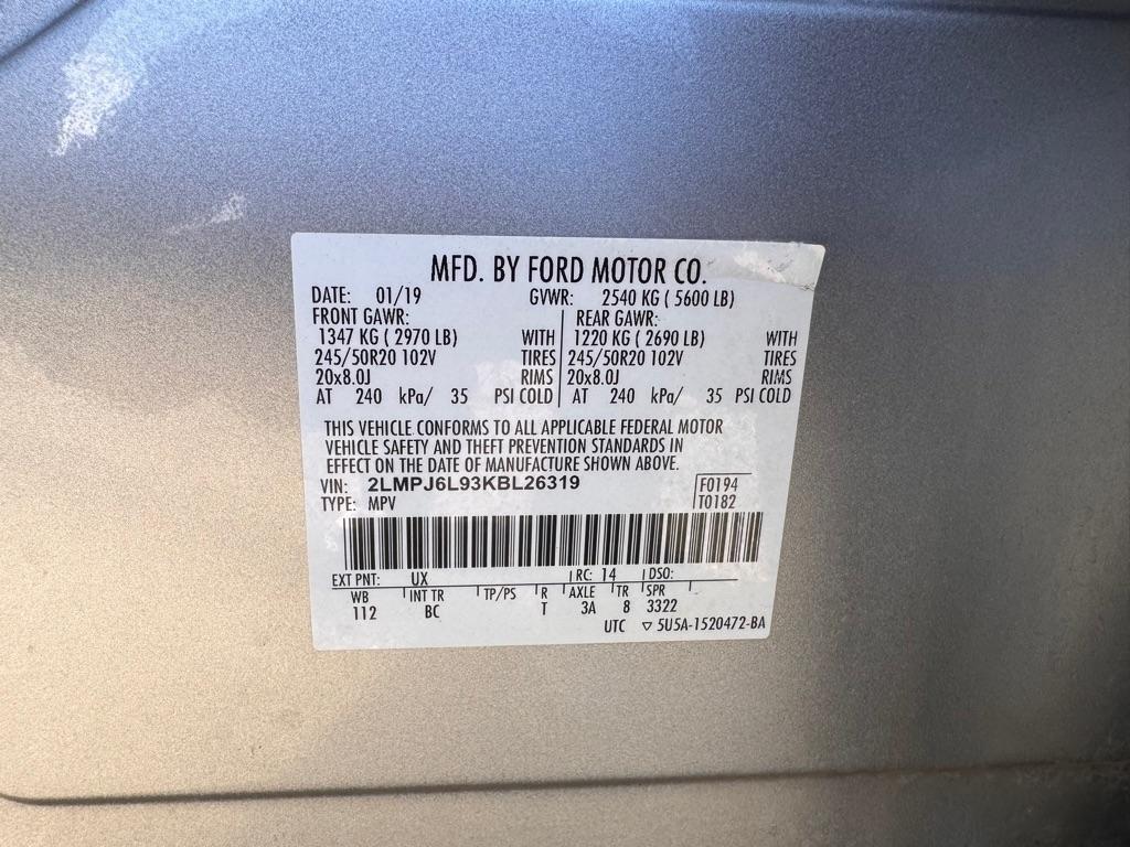 Lincoln Nautilus Reserve 2019