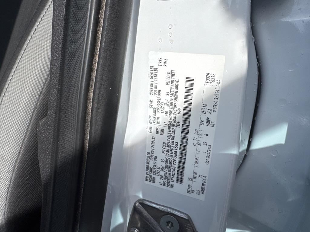 Ford Escape S FWD 2015