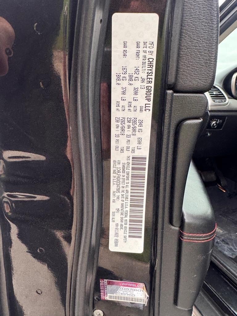 Jeep Grand Cherokee Laredo 4WD 2013