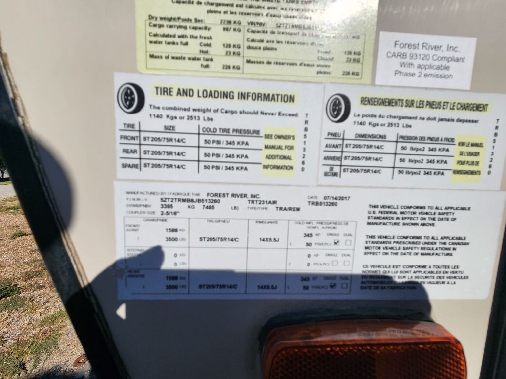 Forest River Tracer  2018