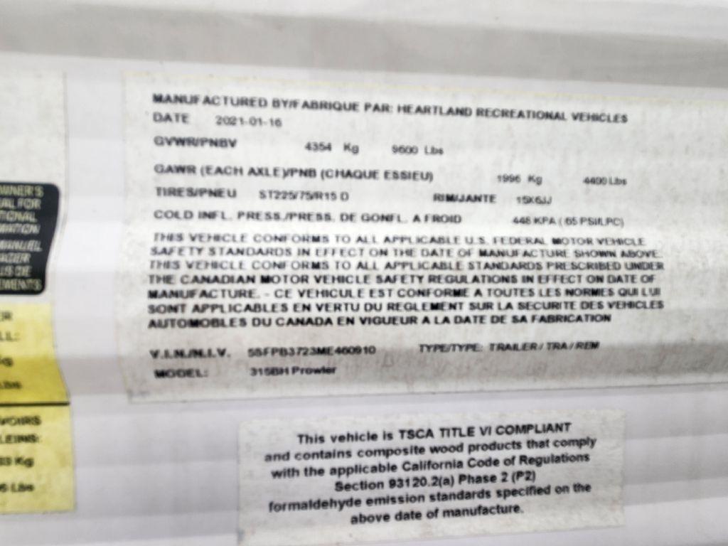 Heartland Prowler  2021
