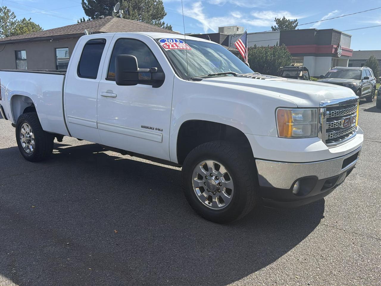 GMC Sierra 2500HD 4WD Ext Cab 158.2" SLT 2013