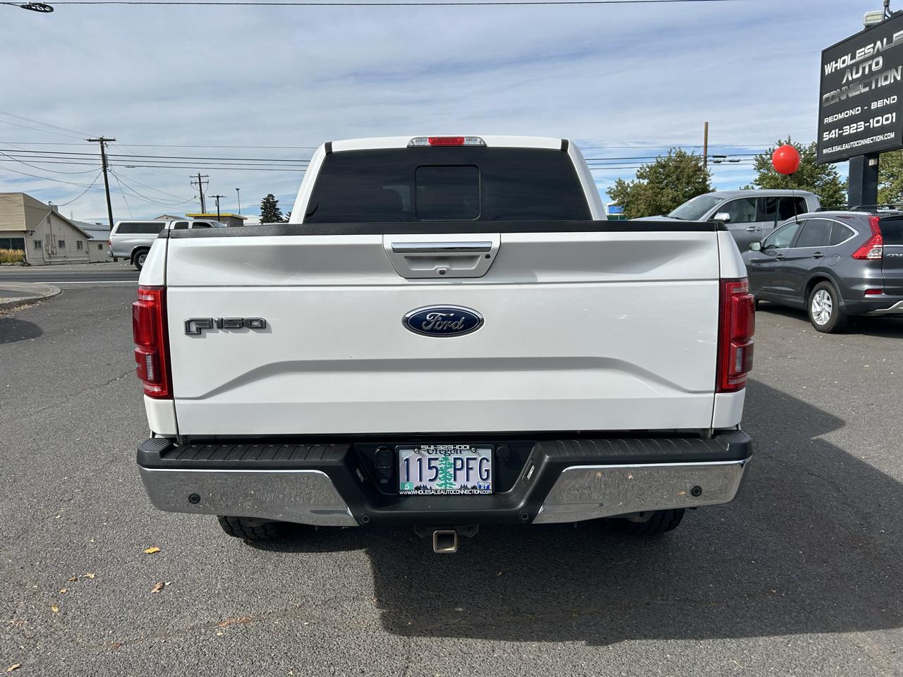 Ford F-150 4WD SuperCrew 157" Lariat 2015