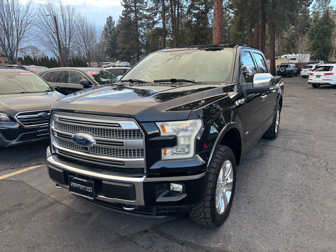 2015 Ford F-150 4WD SuperCrew 145" Platinum