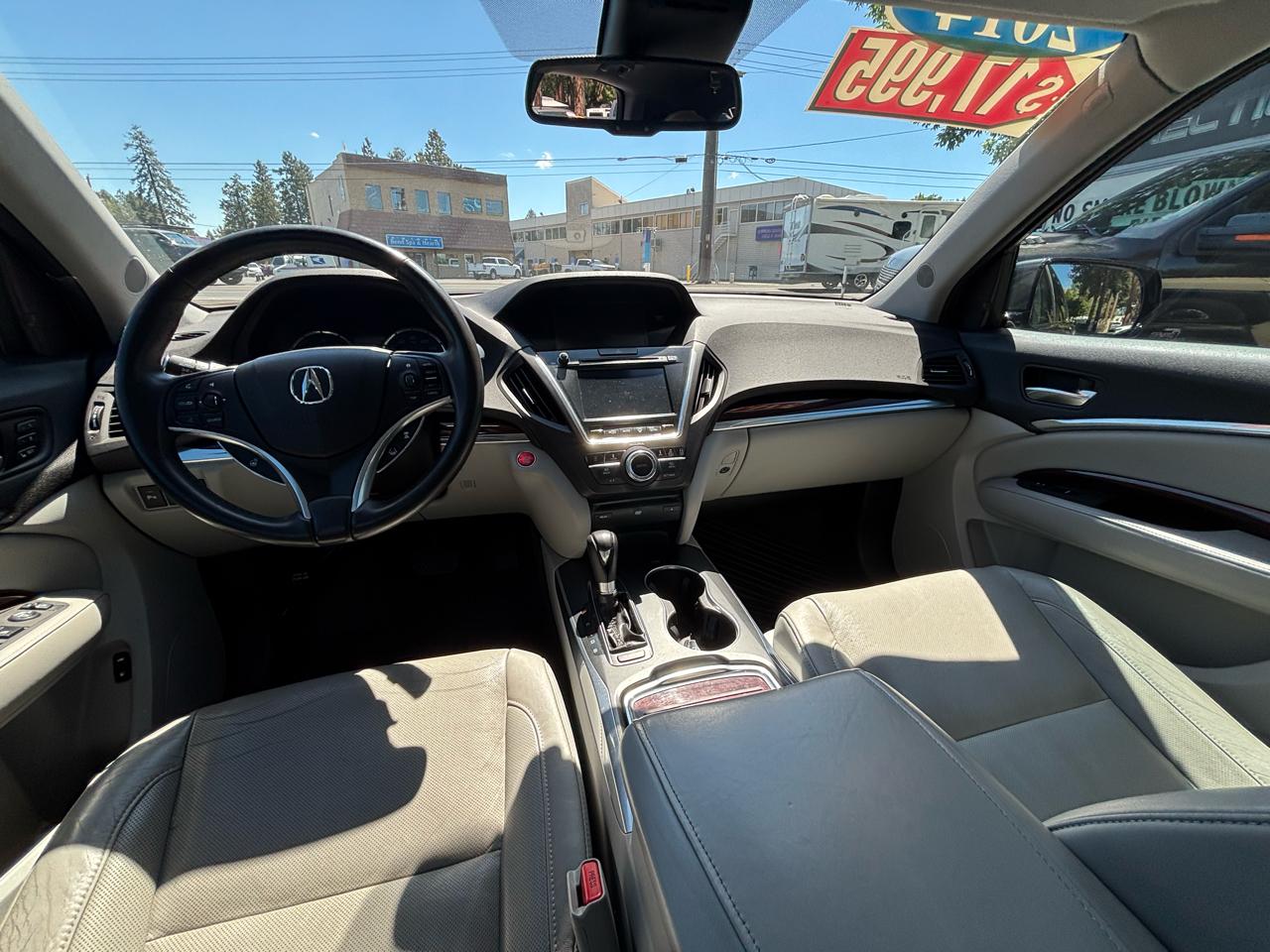 Acura MDX SH-AWD 6-Spd AT w/Advance Package 2014