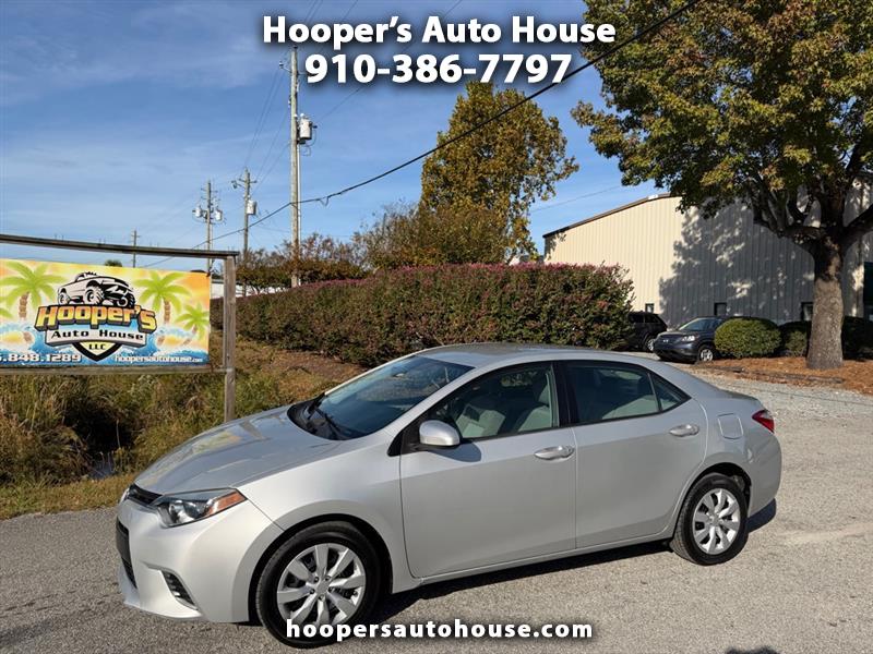 Toyota Corolla LE CVT 2016 Toyota Corolla LE CVT 2016