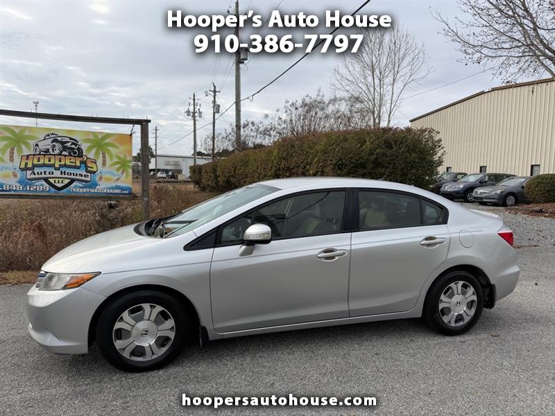 Honda Civic Hybrid CVT AT-PZEV with Navigation 2012