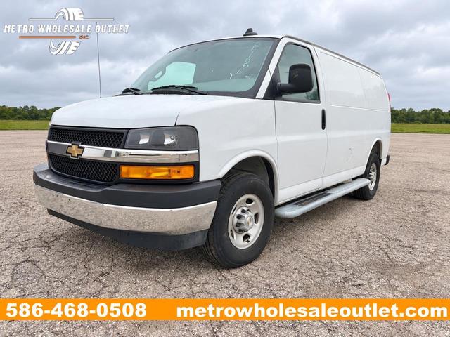 White 2025 Chevrolet Express Cargo Van Rear-Wheel Drive Automatic