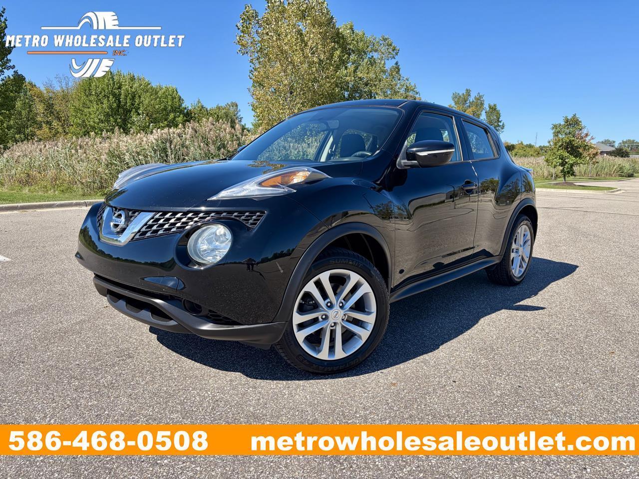 2015 Nissan Juke Negro SUV/Crossover Tracción en las cuatro ruedas Transmisión variable continua