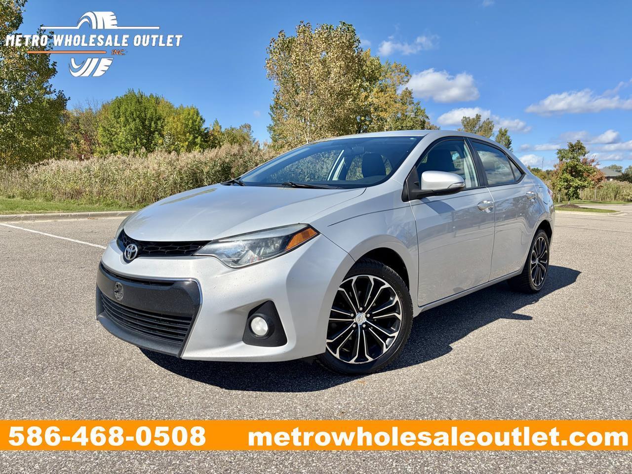 2014 Toyota Corolla S Plus