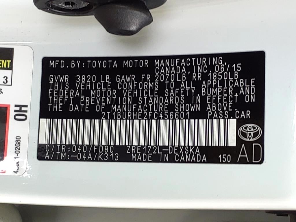 Toyota Corolla  2015