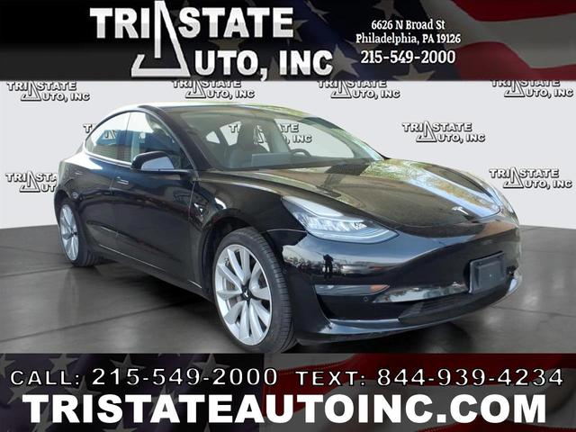 Black 2020 Tesla Model 3 Standard Range Plus RWD Sedan Rear-Wheel Drive Automatic
