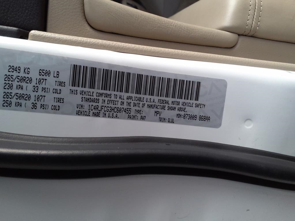 Jeep Grand Cherokee  2017 Jeep Grand Cherokee  2017