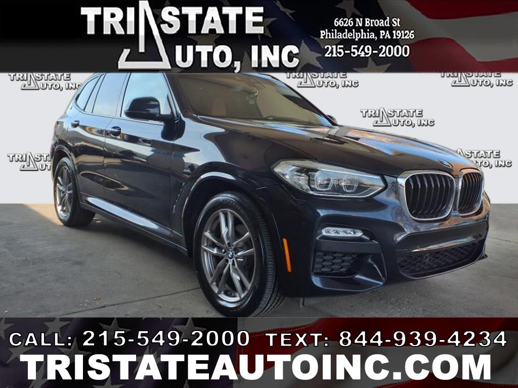 2019 BMW X3 sDrive30i I4 Turbo M Sport pkg