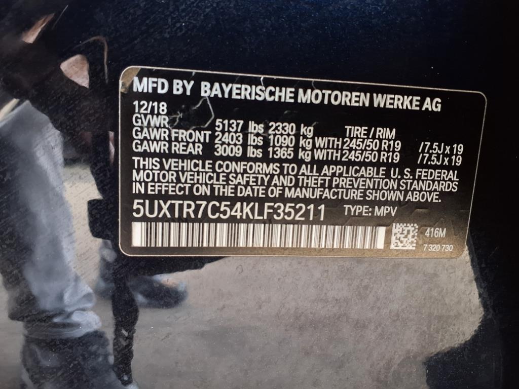 BMW X3  2019