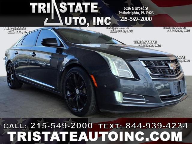 Gray 2016 Cadillac XTS Luxury FWD Sedan Front-Wheel Drive Automatic