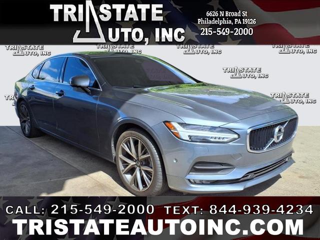 Gray 2018 Volvo S90 T6 Momentum AWD Sedan All-Wheel Drive Automatic