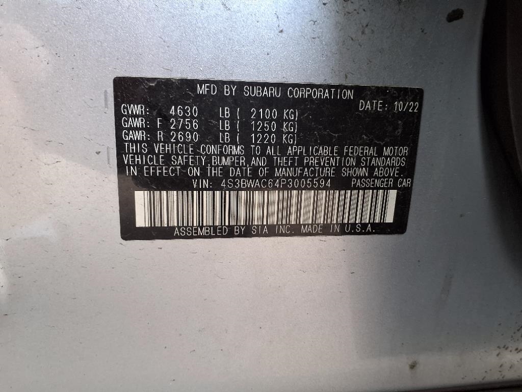 Subaru Legacy  2023 Subaru Legacy  2023