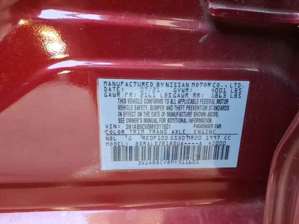 Nissan Sentra  2021 Nissan Sentra  2021