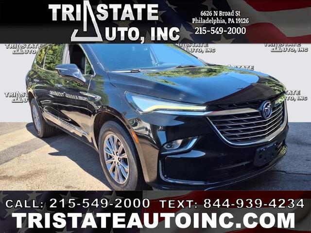 Black 2022 Buick Enclave Essence AWD SUV / Crossover Four-Wheel Drive Automatic