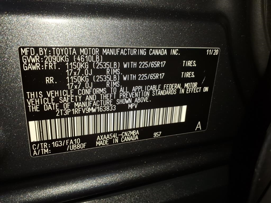 Toyota RAV4  2021 Toyota RAV4  2021