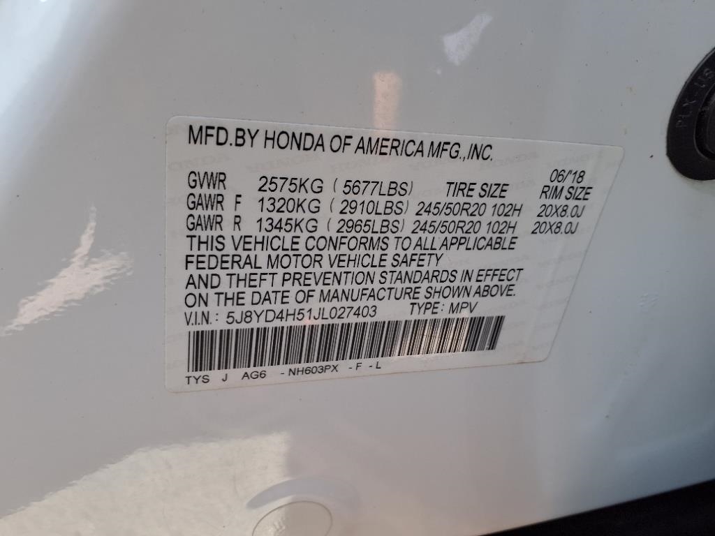 Acura MDX  2018 Acura MDX  2018