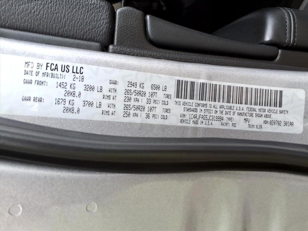 Jeep Grand Cherokee  2018