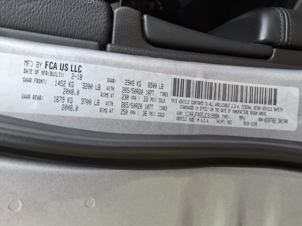 Jeep Grand Cherokee  2018