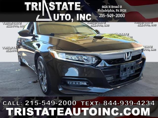 Black 2018 Honda Accord Sedan Front-Wheel Drive Automatic