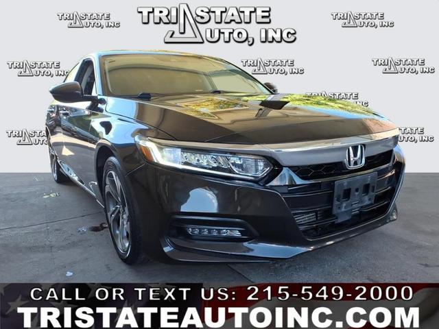 Black 2018 Honda Accord Sedan Front-Wheel Drive Automatic