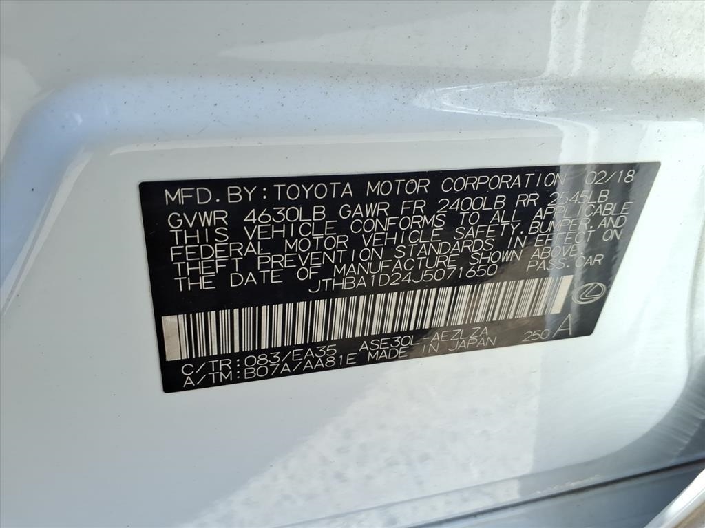 Lexus IS  2018 Lexus IS  2018