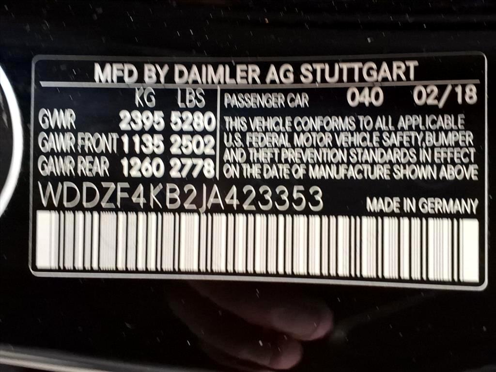 Mercedes-Benz E-Class  2018